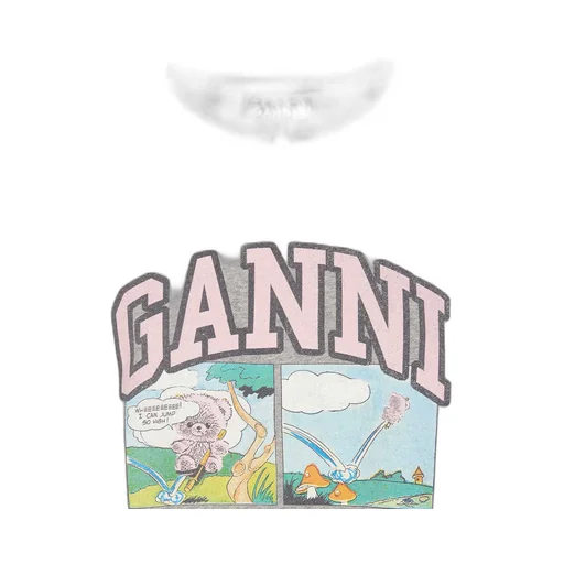 Logo Printed Oversized Sweatshirt
