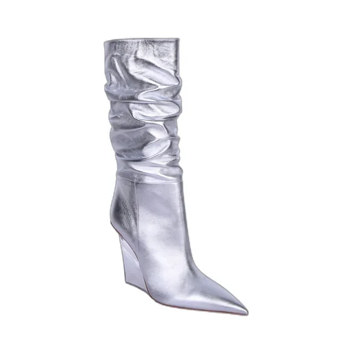 Pointed Toe Knee High Boots
