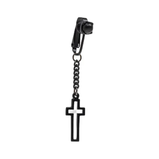 Cross Pendant Single Earring