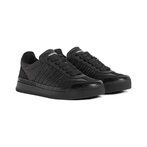 Round Toe Lace-Up Sneakers