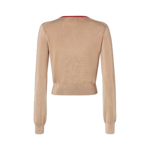 Viscose Cardigan With Corals