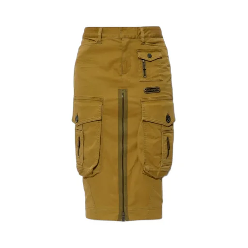 Zip Detailed Skirt