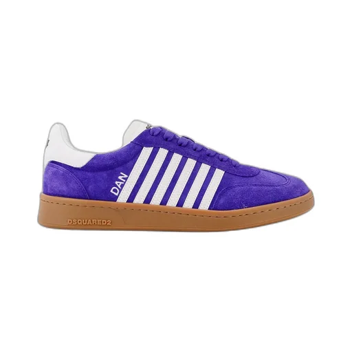 Stripe Pattern Low-Top Sneakers