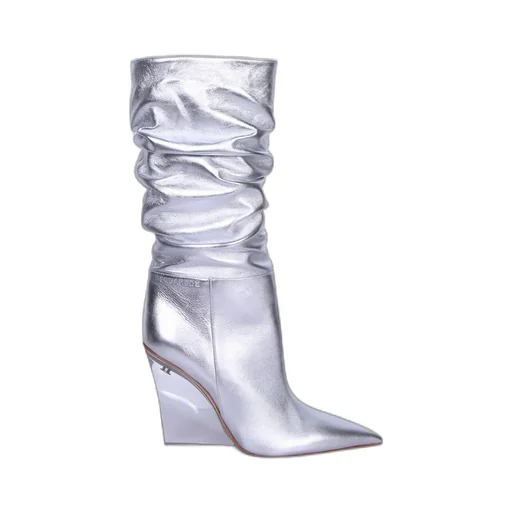 Pointed Toe Knee High Boots