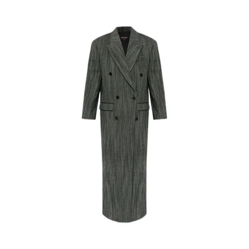 Double-Breasted Long Coat