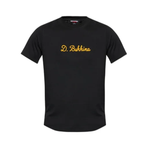Logo Embroidered Crewneck T-Shirt