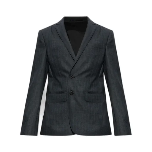 Single Breasted Pinstriped Blazer