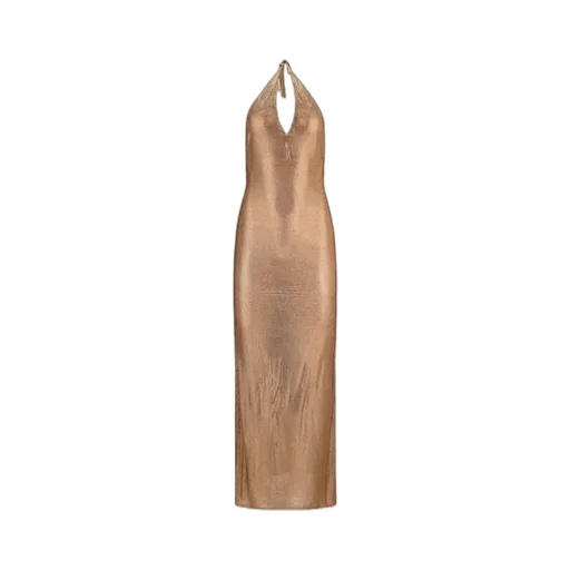 Halter Neck Backless Dress