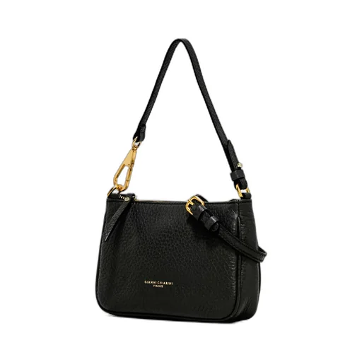 Zippered Shoulder Bag