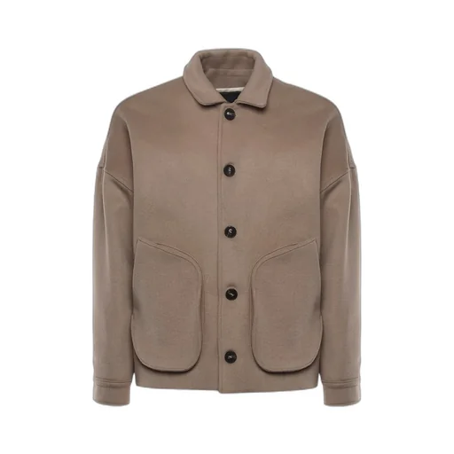 Buttoned Wool Jacket