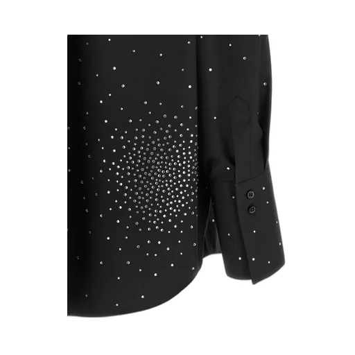Rhinestone Oversized Shirt