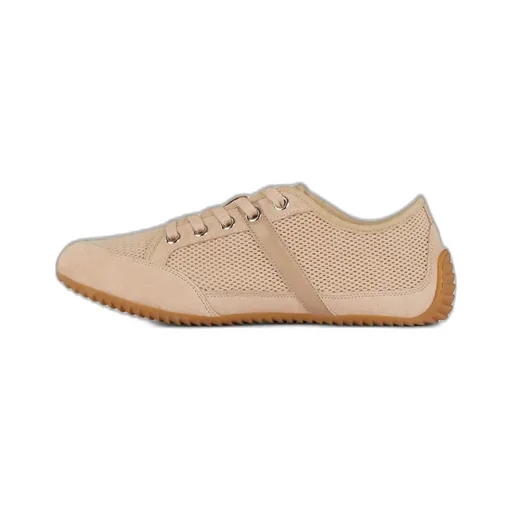 Slim Sneakers In Mesh And Suede