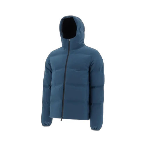 Zip-Up Hooded Down Jacket