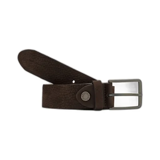 Nubuck Leather Buckle Belt