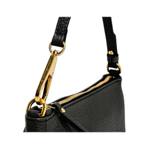 Zippered Shoulder Bag
