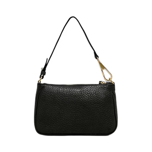 Zippered Shoulder Bag