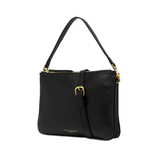 Zippered Shoulder Bag