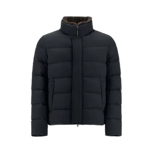 High-Neck Padded Coat