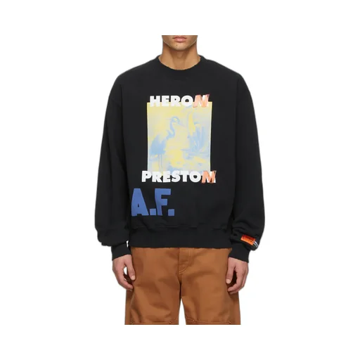 Graphic Printed Crewneck Sweatshirt