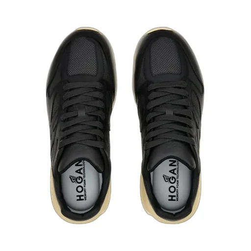 Allac Panelled Lace-Up Sneakers