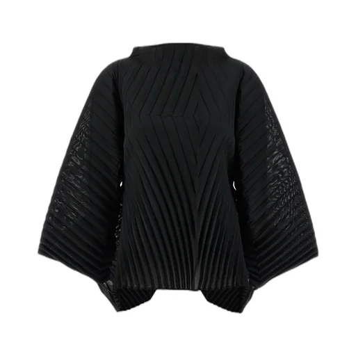 Wave Pleated Blouse