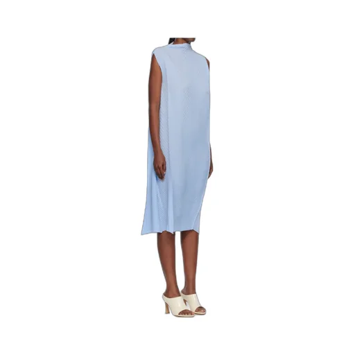 Soft Pleated Midi Dress