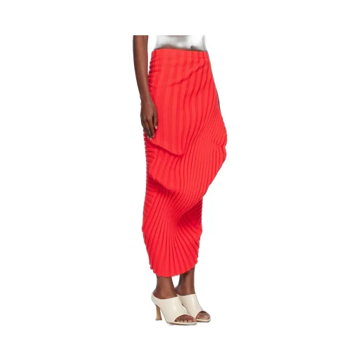 Pleated Maxi Skirt