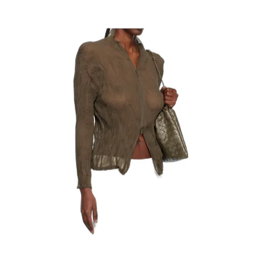 Chiffon Twist Cardigan