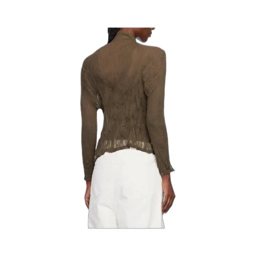 Chiffon Twist Cardigan