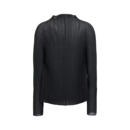 Wooly Pleated Cardigan