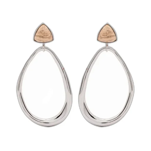 Stone-Embellishment Earrings