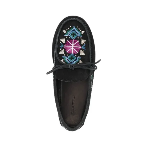 Logo Flat Loafers
