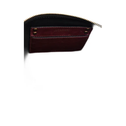 Nessah Logo Stamp Zipped Shoulder Bag
