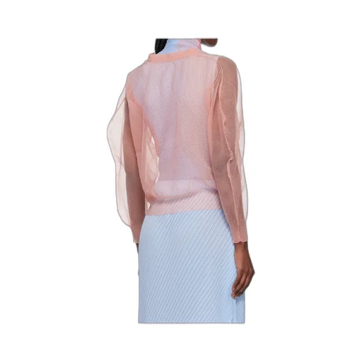 Lightweight Knitted Nylon Cardigan