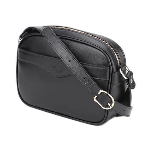 Logo Embossed Shoulder Bag