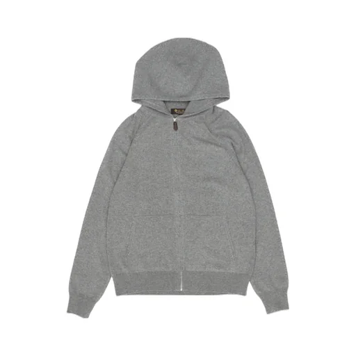 Knitted Hooded Jumper