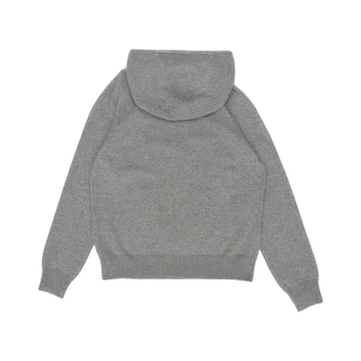 Knitted Hooded Jumper
