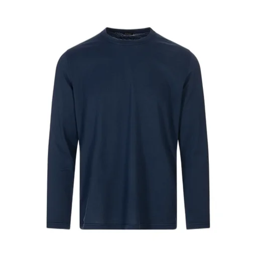 Long-Sleeved Crew Neck T-Shirt