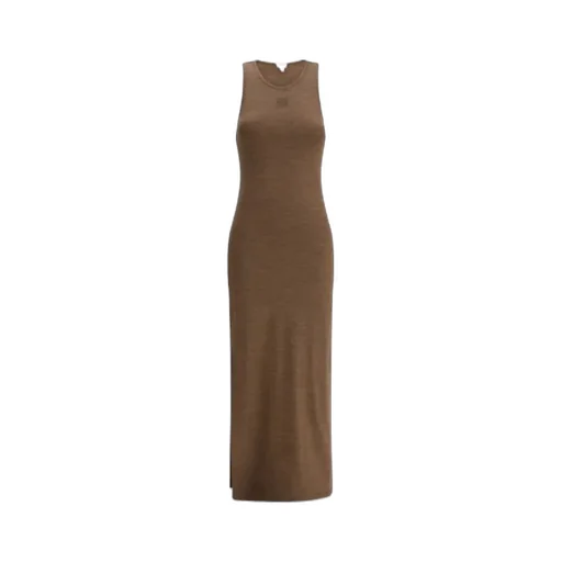 Anagram-Motif Maxi Dress