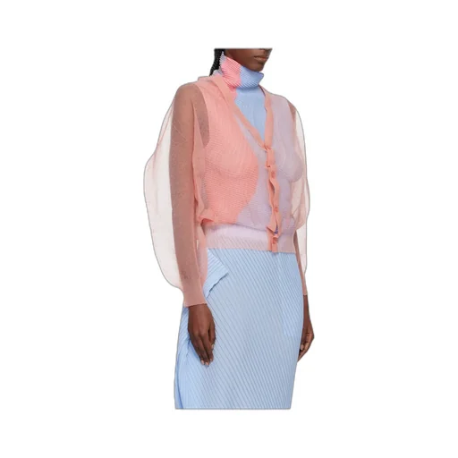 Lightweight Knitted Nylon Cardigan