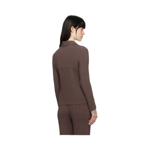 Pleated Blazer