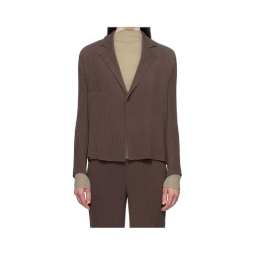 Pleated Blazer