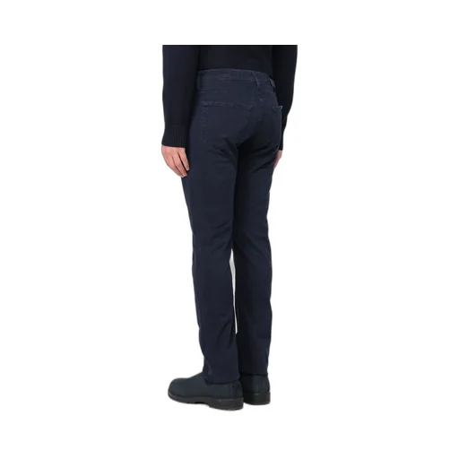 Logo-Patch Straight-Leg Jeans