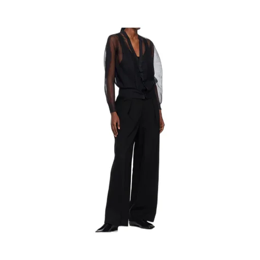 Sheer Knit Nylon Cardigan