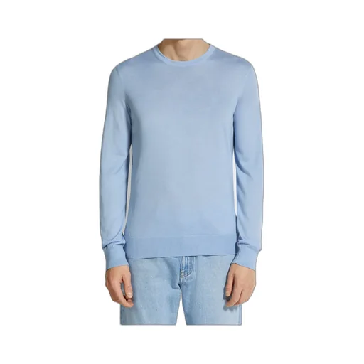 Crewneck Fine-Knit Jumper