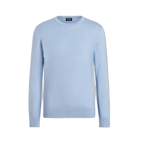 Crewneck Fine-Knit Jumper