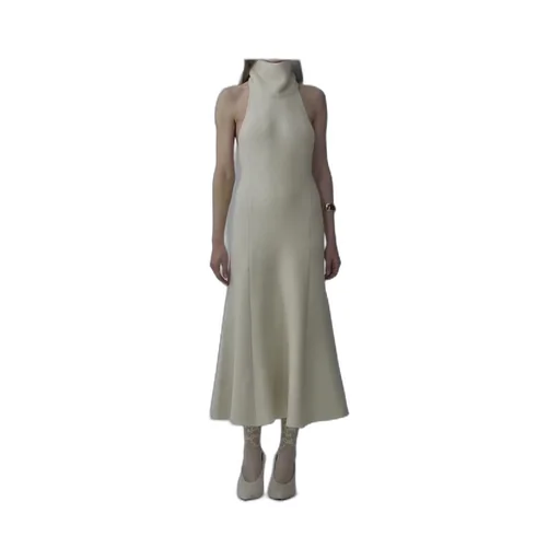 Halterneck Midi Dress