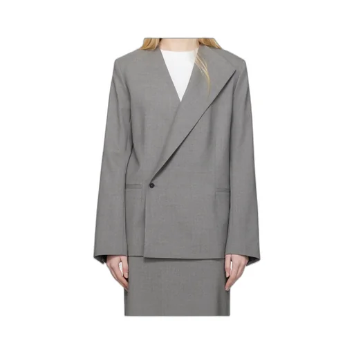 Elastic Twill Blazer