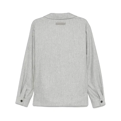 Button-Detailed Straight Hem Jacket