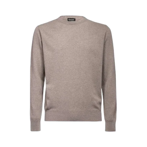Long-Sleeved Round-Neck Sweater
